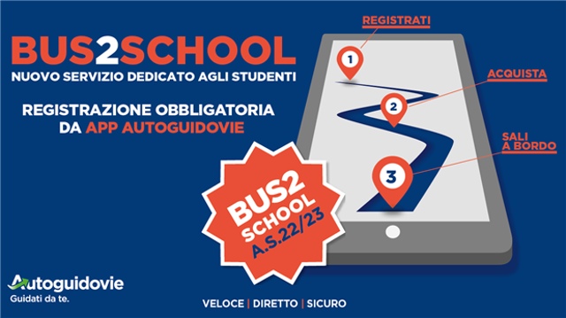Progetto Bus2school Autoguidovie
